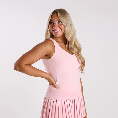 Open Sweetheart Tank Almond Blossom
