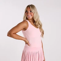 Open Sweetheart Tank Almond Blossom