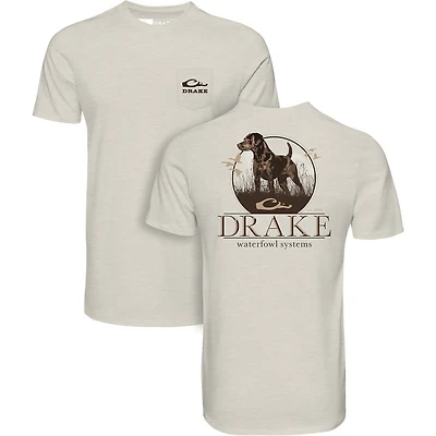 Standing Black Lab Short Sleeve T-Shirt