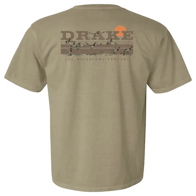 Sunrise Flight Pocket Short Sleeve T-Shirt