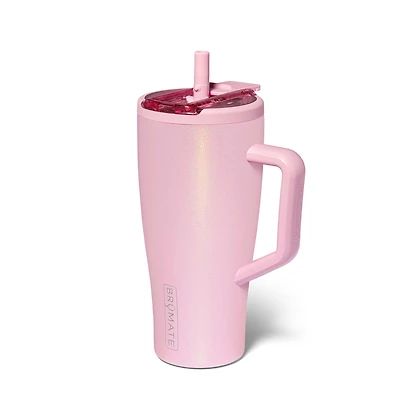 30oz Era Flip Handled Tumbler in Petal Pink Shimmer