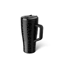 30oz Era Flip Handled Tumbler in Onyx Leopard