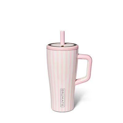 20oz Era Handled Tumbler in Strawberry and Cream