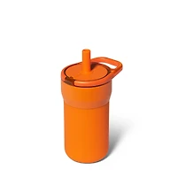 12oz Kid's Leap Straw Tumbler in Clementine