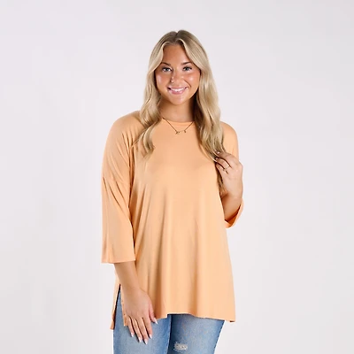 Everyday Relaxed 3/4 Sleeve Top