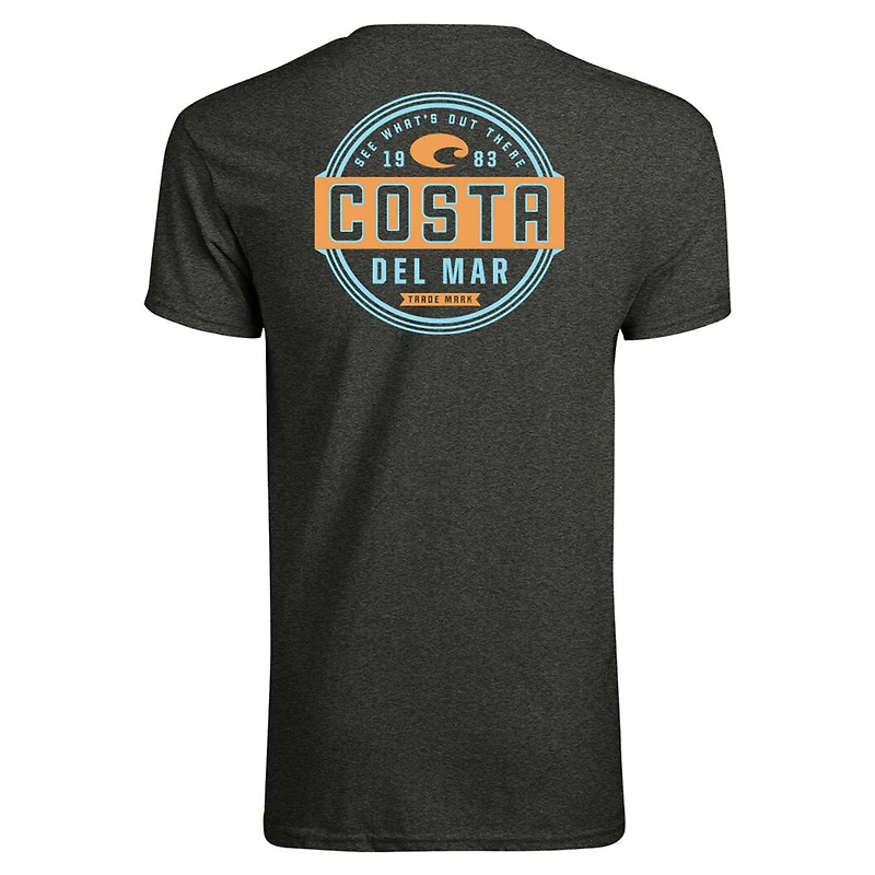 Prado Short Sleeve T-Shirt Dark Heather