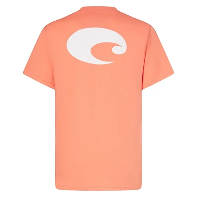 Costa Wave Short Sleeve T-Shirt Salmon