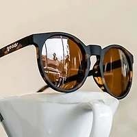 Goodr Circle G Nine Dollar Pour Over Sunglasses in Tortoise