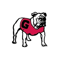 Georgia Bulldogs Standing Bulldog 3 Inch Magnet