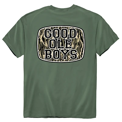 Big Camo Badge Short Sleeve T-Shirt