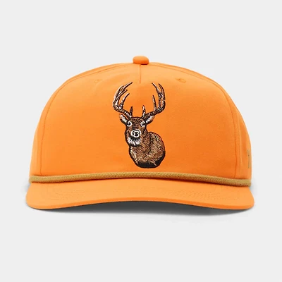 Whitetail Snapback in Blaze Orange