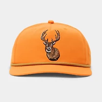 Whitetail Snapback in Blaze Orange