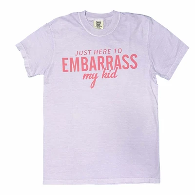 Embarrass My Kid Short Sleeve T-Shirt Orchid