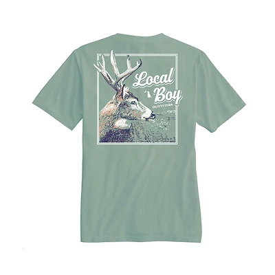 Youth Stag Profile Short Sleeve T-Shirt