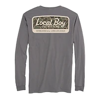 Youth Brush Camo Logo Long Sleeve T-Shirt