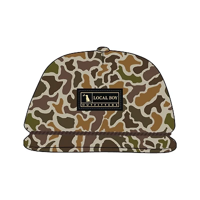 Youth Woven Patch Rope Hat