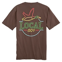 Neon Duck Latte Short Sleeve T-Shirt