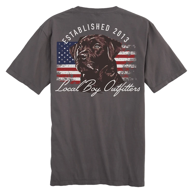 Patriotic Pup Short Sleeve T-Shirt
