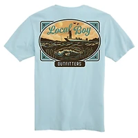 Jon Boat Plate Short Sleeve T-Shirt