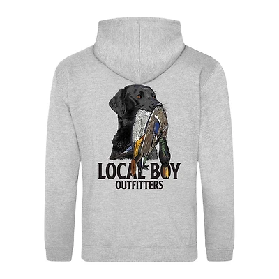 Feathered Fetch Hoodie Heather Grey
