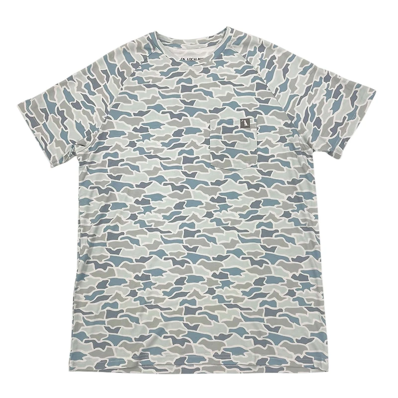 Heather Blend Crewneck Short Sleeve T-Shirt Cool Oak Camo