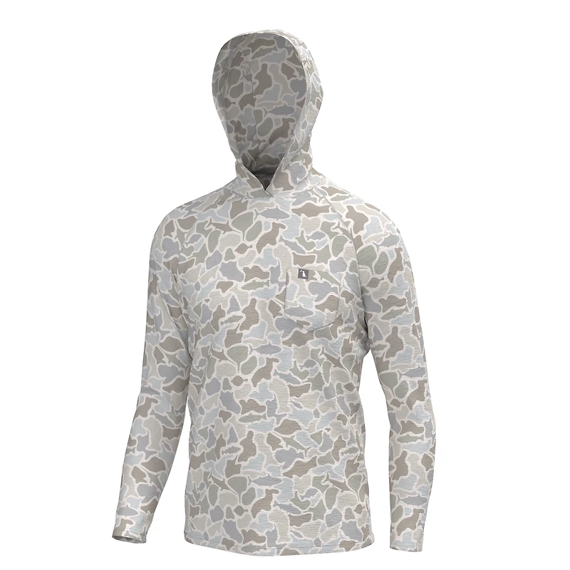 Heather Blend Hoodie Saltwater Camo