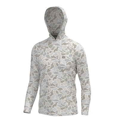 Heather Blend Hoodie Saltwater Camo