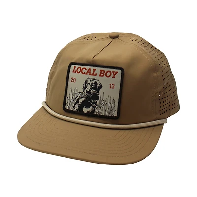 Golden Hour Perforated Low Profile Rope Hat
