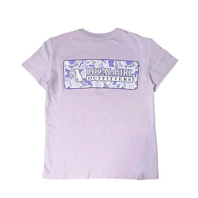 Youth Bluff Plate Short Sleeve T-Shirt Orchid
