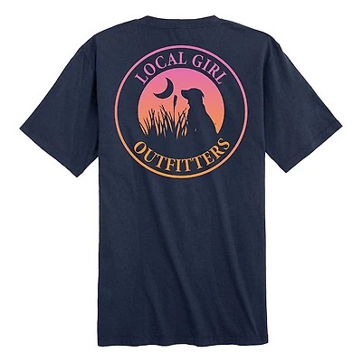 Local Girl Sunset Short Sleeve T-Shirt