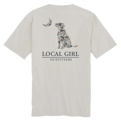 Flora Dog and Moon Short Sleeve T-Shirt
