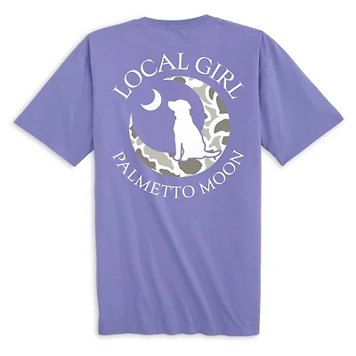 Dog Moon Palmetto Localflage Short Sleeve T-Shirt