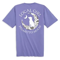 Dog Moon Palmetto Localflage Short Sleeve T-Shirt