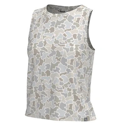 Local Girl Muscle Tank Forest Saltwater Camo