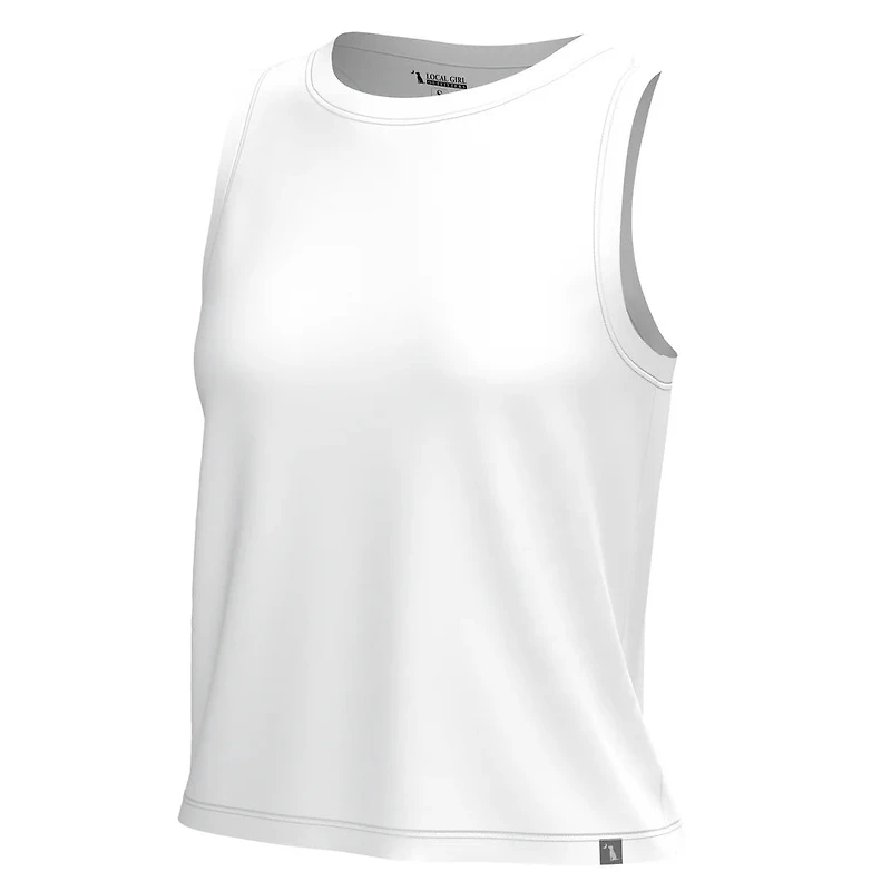Local Girl Muscle Tank White