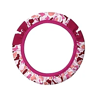 Local Girl Steering Wheel Cover in Pink Localflage