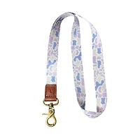 Localflage Camo Lanyard in Hydrangea