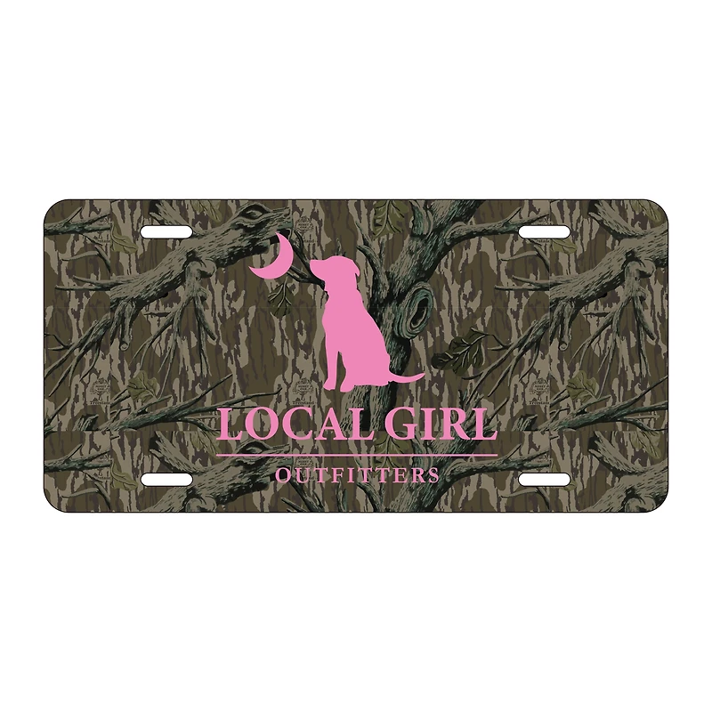 Treestand Camo License Plate