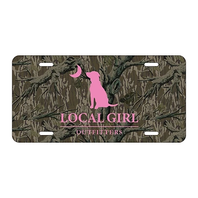 Treestand Camo License Plate
