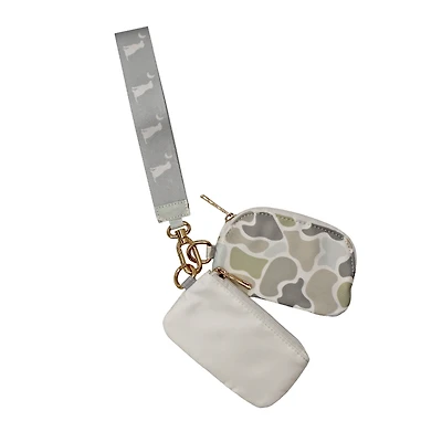 Dual Wristlet in Saltwater Camo