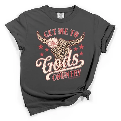 God's Country Short Sleeve T-Shirt Pepper