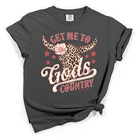 God's Country Short Sleeve T-Shirt Pepper