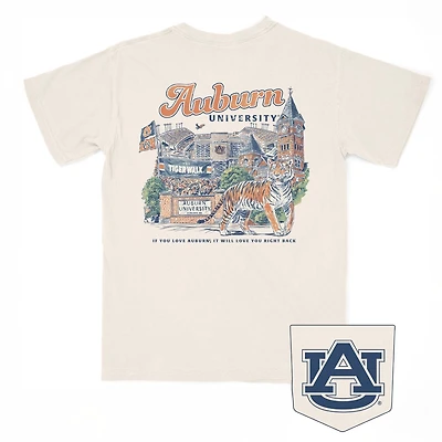 Auburn Tigers Campus Traditions Short Sleeve T-Shirt