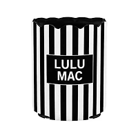 Lulu Mac Black Stripe Can Cooler