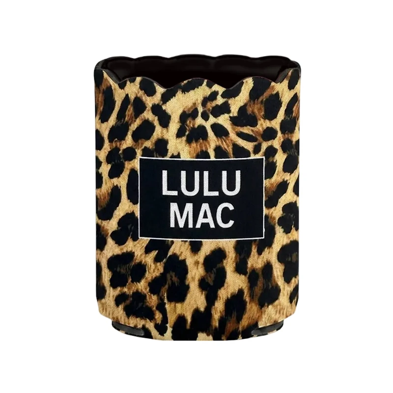 Lulu Mac Leopard Can Cooler