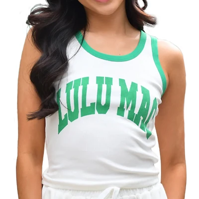 Lulu Mac Logo Tank Top Green
