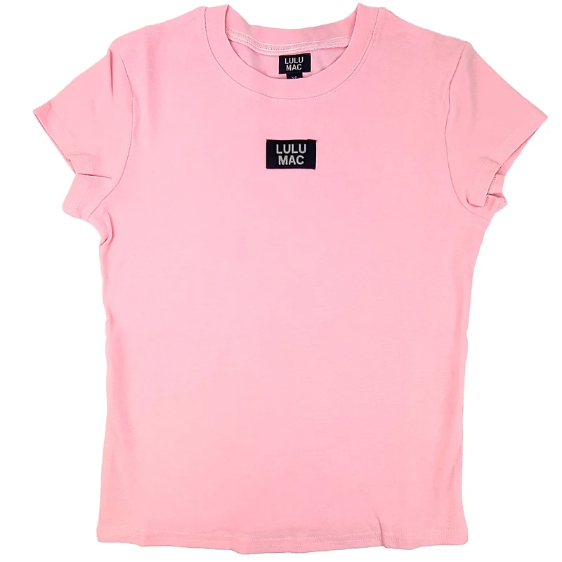 Lulu Mac Baby Tee Light Pink