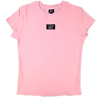 Lulu Mac Baby Tee Light Pink