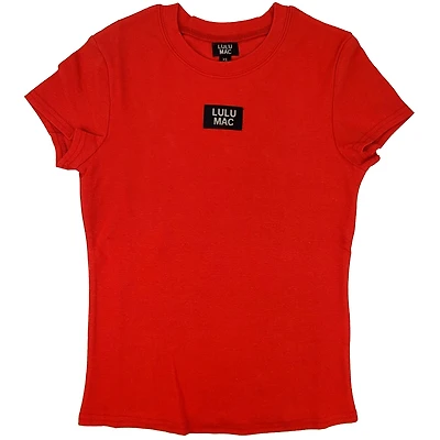 Lulu Mac Baby Tee Red