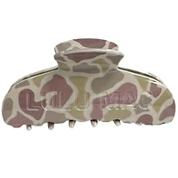 Lulu Mac Claw Clip in Light Camo